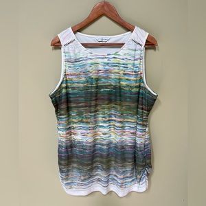 Christopher & Banks, Women’s sleeves top, XL, multicolored